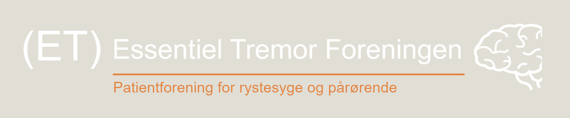 Essentiel Tremor Foreningen Banner